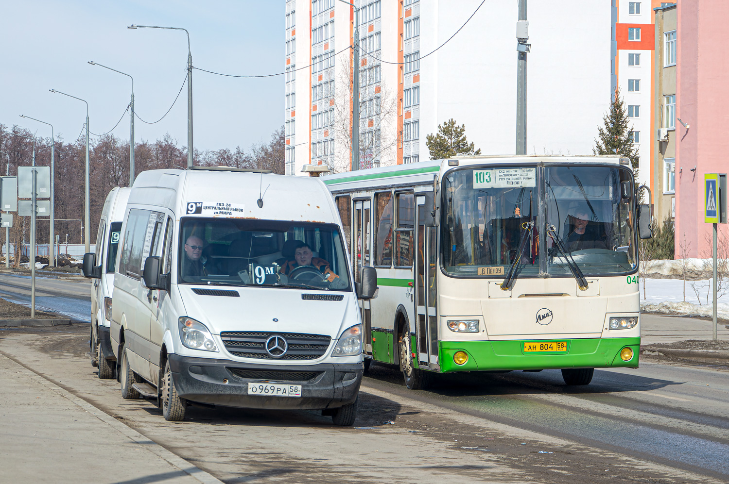 Пензенская область, Луидор-22360C (MB Sprinter) № О 969 РА 58