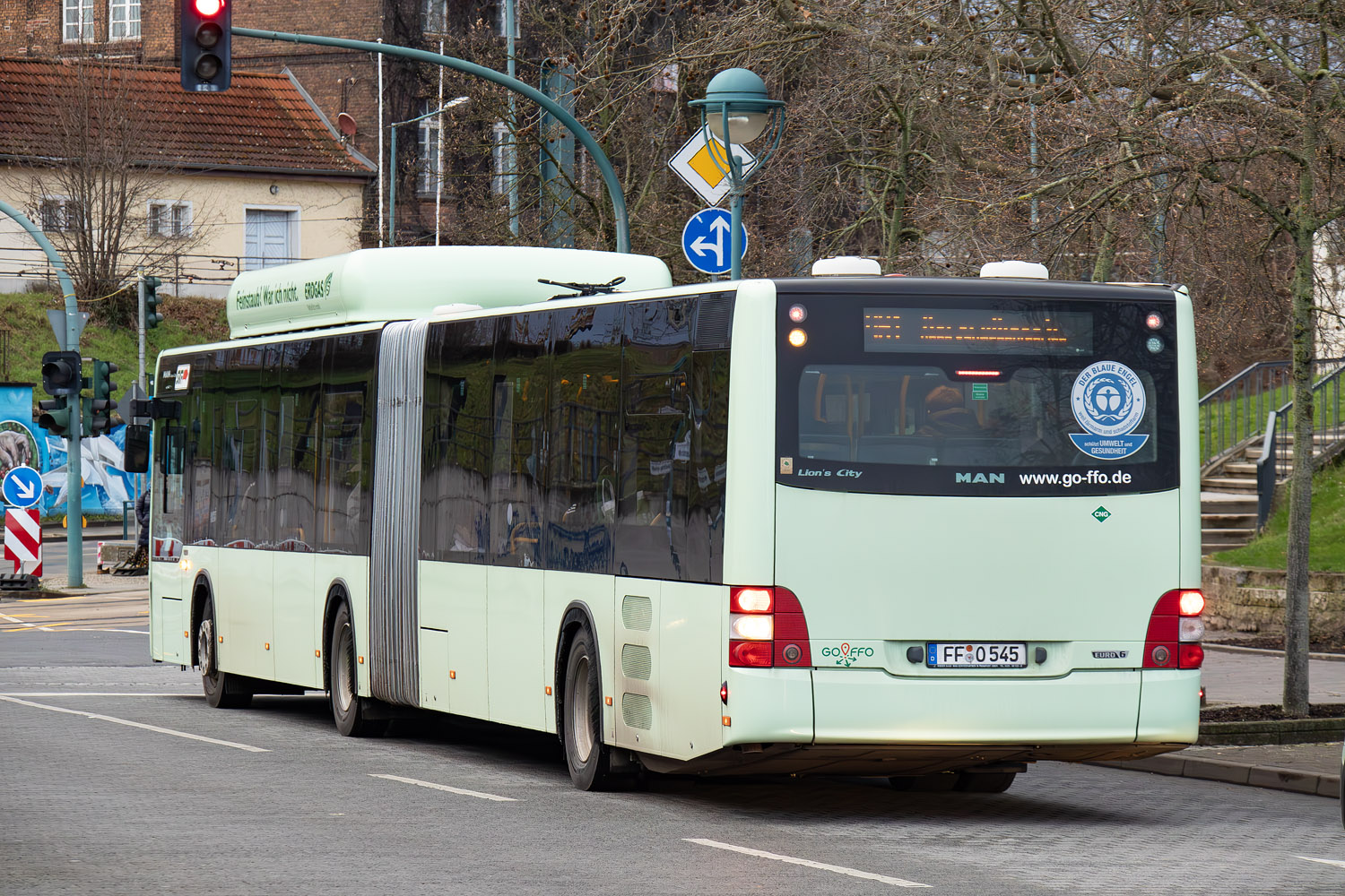 Бранденбург, MAN A23 Lion's City G NG313 CNG № 545