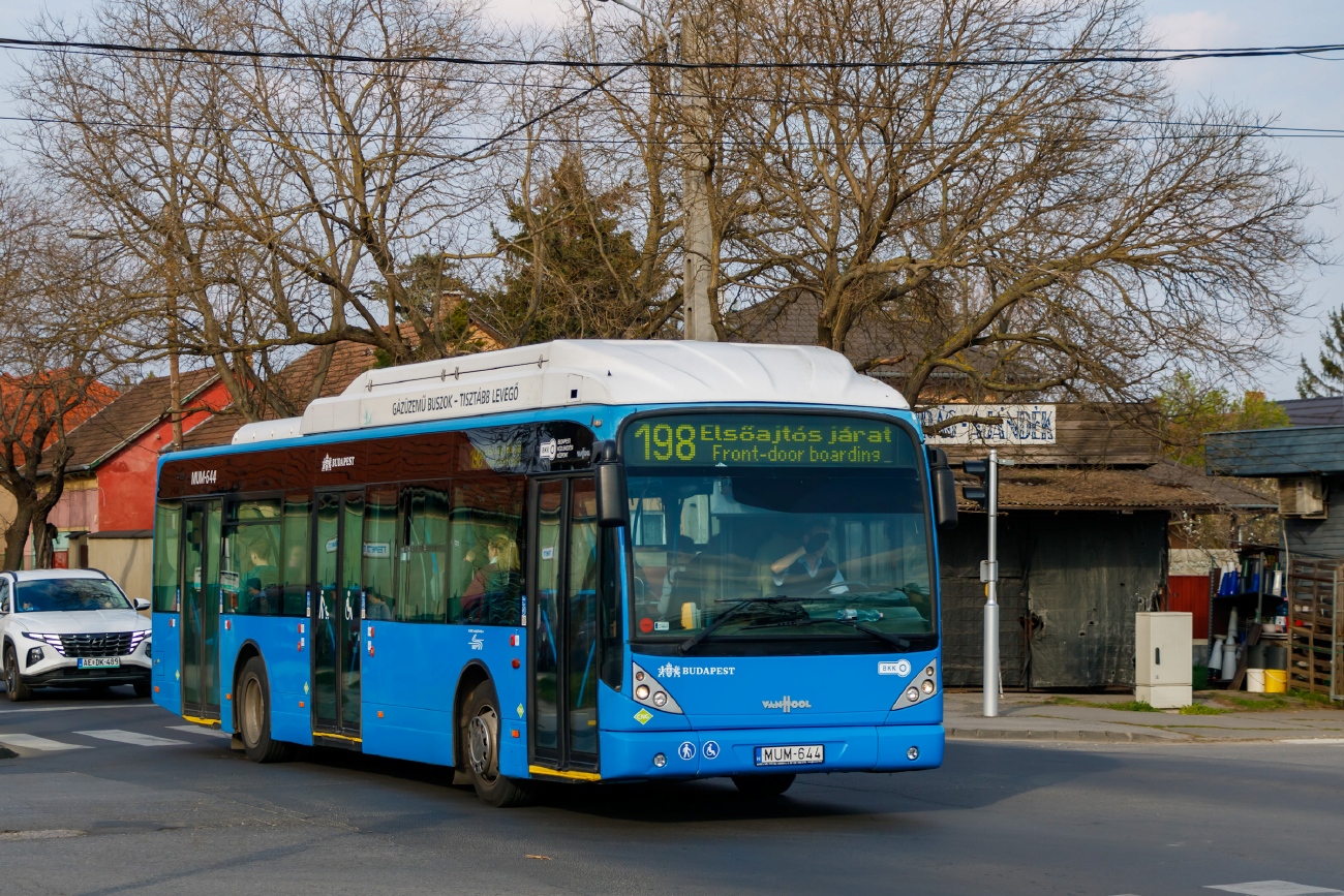 Венгрия, Van Hool New A330 CNG № MUM-644