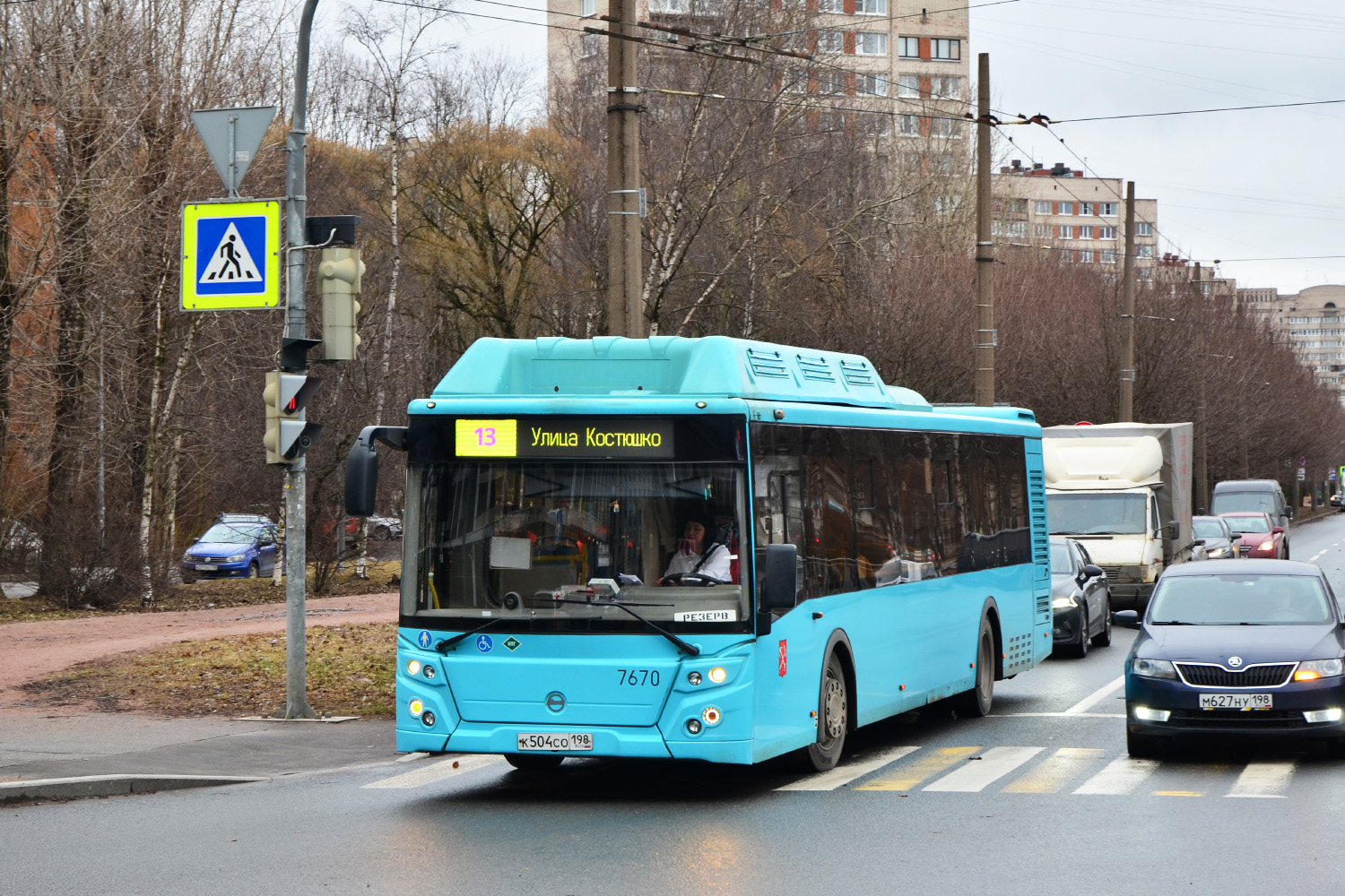 Санкт-Петербург, ЛиАЗ-5292.67 (CNG) № 7670