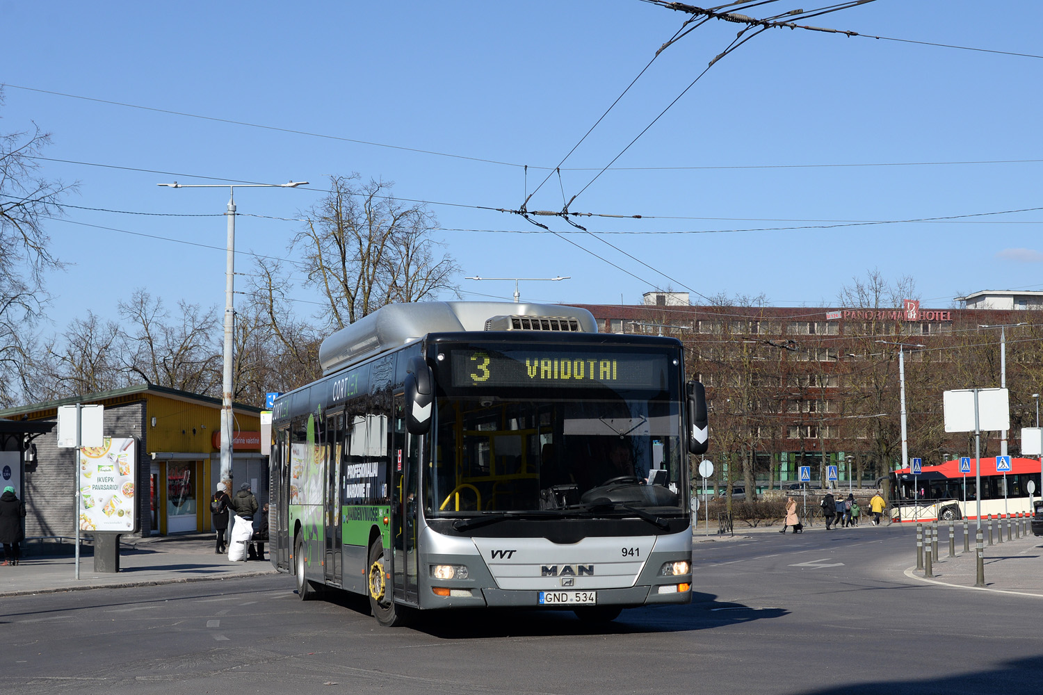 Lietuva, MAN A21 Lion's City NL273 CNG № 941