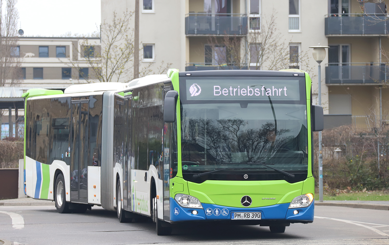 Бранденбург, Mercedes-Benz Citaro C2 G № PM-RB 390