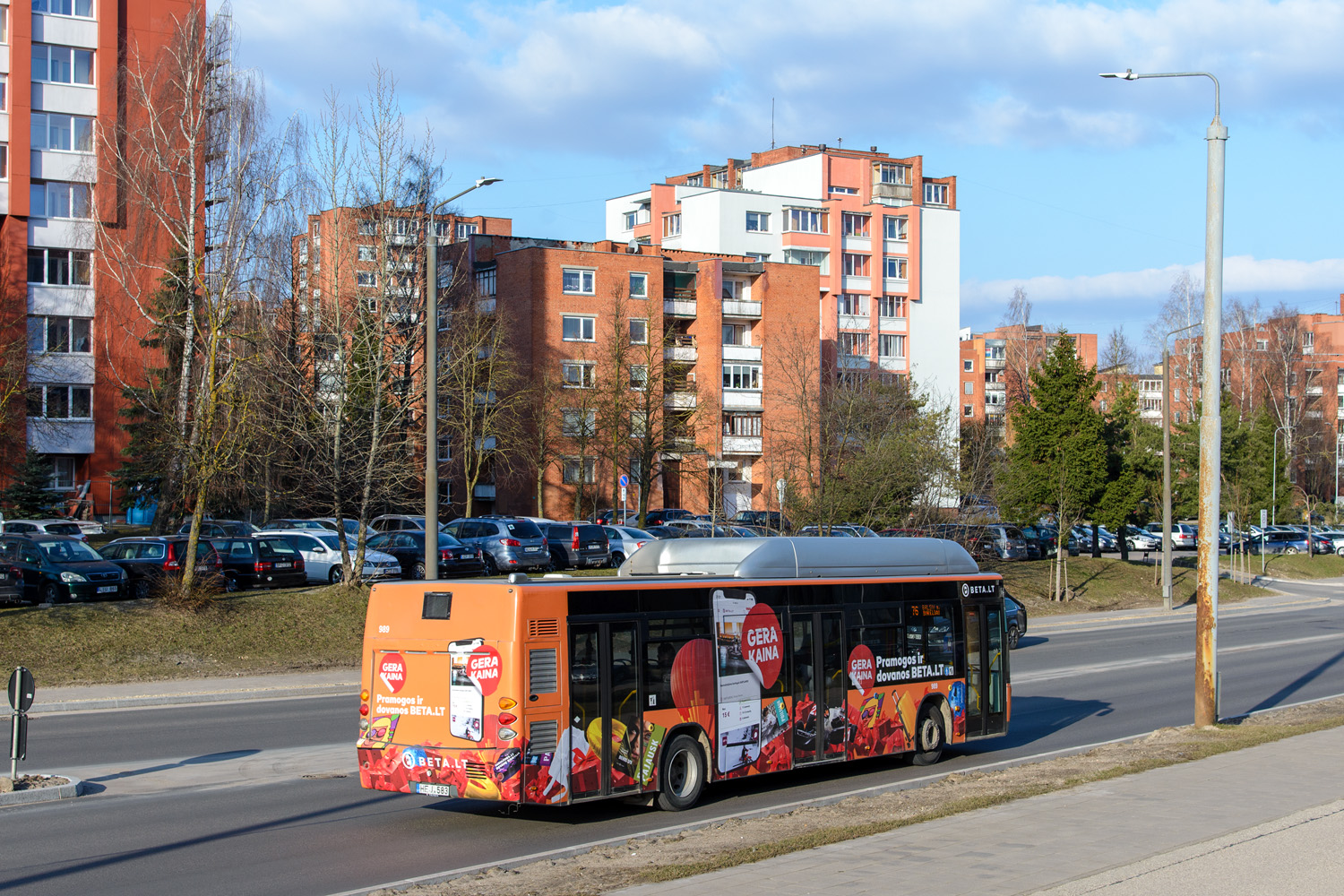 Литва, Castrosua CS.40 City Versus GNC 12 № 989