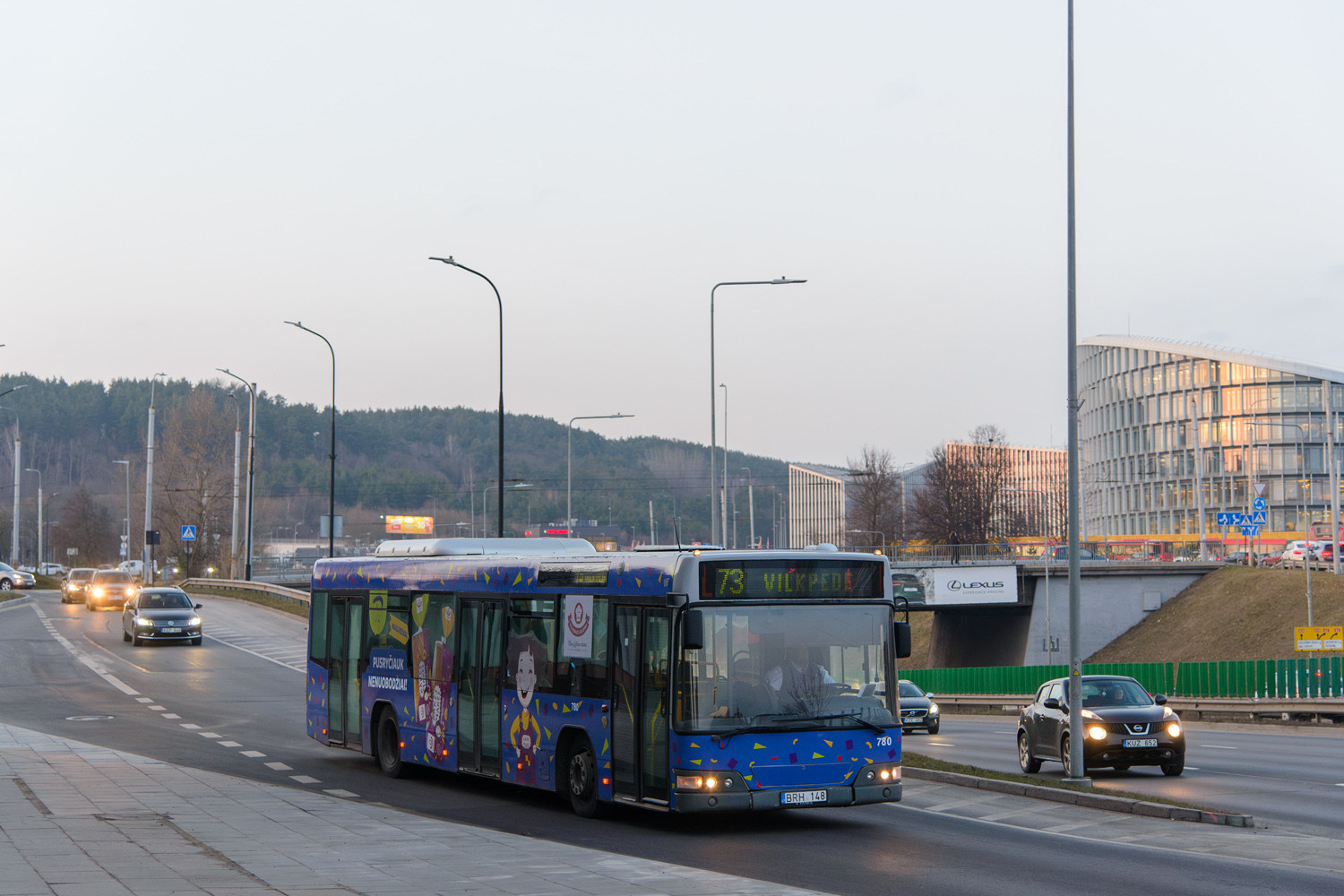 Литва, Volvo 7700 № 780