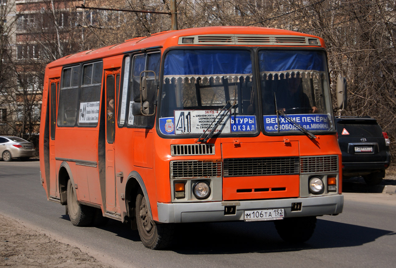 Нижегородская область, ПАЗ-32054 № М 106 ТА 152