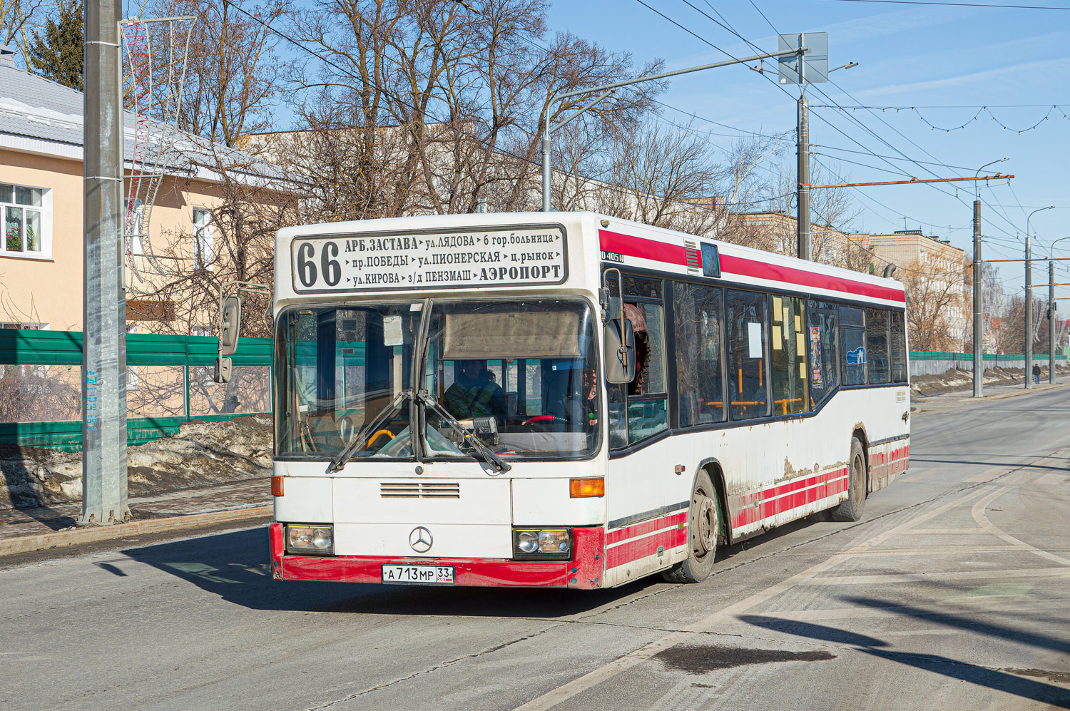 Пензенская область, Mercedes-Benz O405N2 № А 713 МР 33