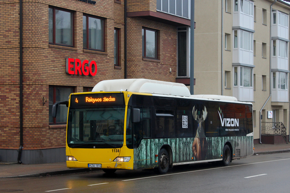 Литва, Mercedes-Benz O530 Citaro facelift CNG № 1138