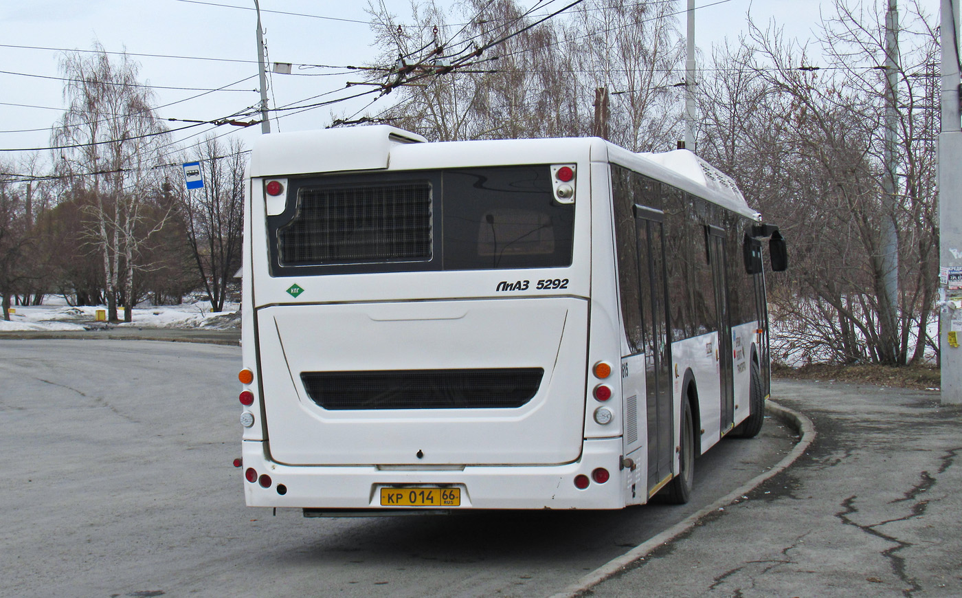 Свердловская область, ЛиАЗ-5292.67 (CNG) № 615