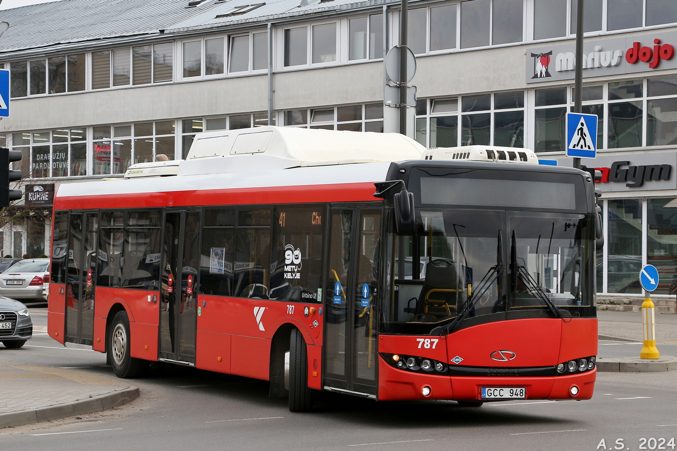 Lithuania, Solaris Urbino III 12 CNG # 787