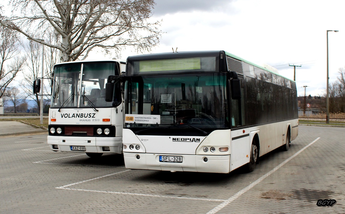 Венгрия, Ikarus 250.68 № KAZ-698; Венгрия, Neoplan N4416 Centroliner № SFL-328