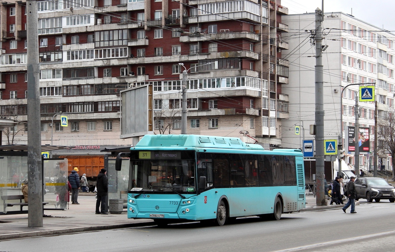 Санкт-Петербург, ЛиАЗ-5292.67 (CNG) № 7733