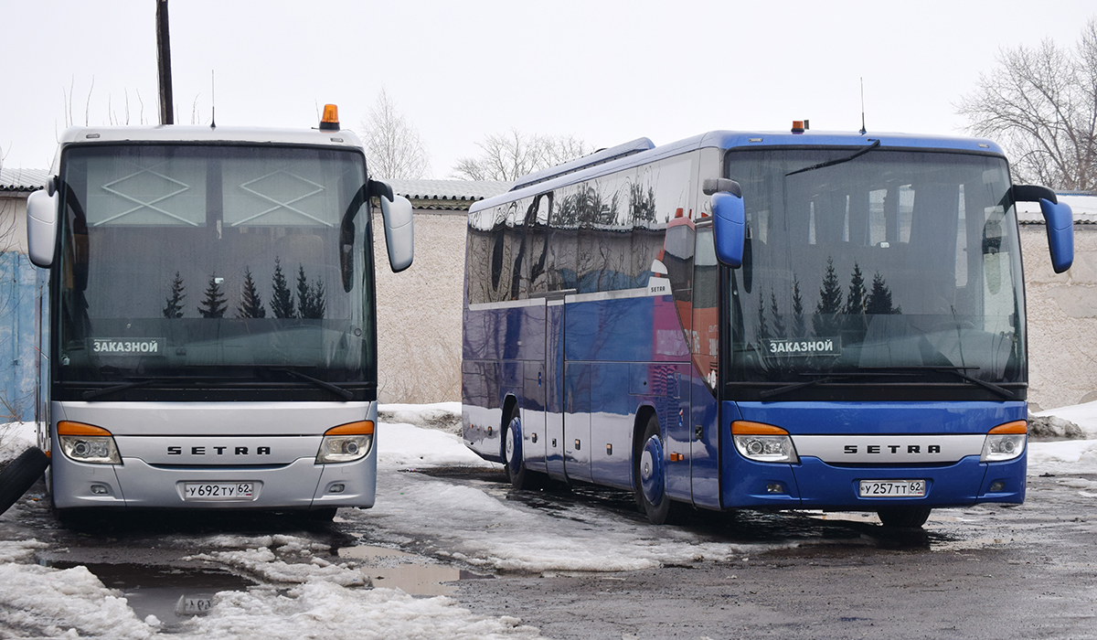 Рязанская область, Setra S415GT-HD № У 692 ТУ 62; Рязанская область, Setra S415GT-HD № У 257 ТТ 62