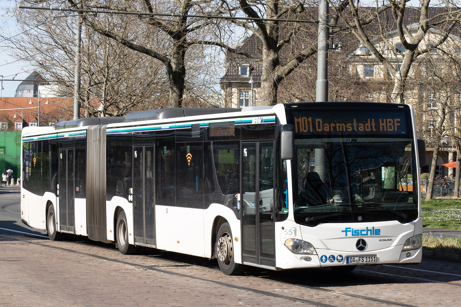 Гессен, Mercedes-Benz Citaro C2 G № 551