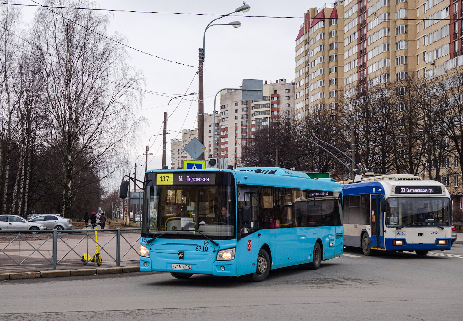 Санкт-Петербург, ЛиАЗ-4292.60 (1-2-1) № 6710