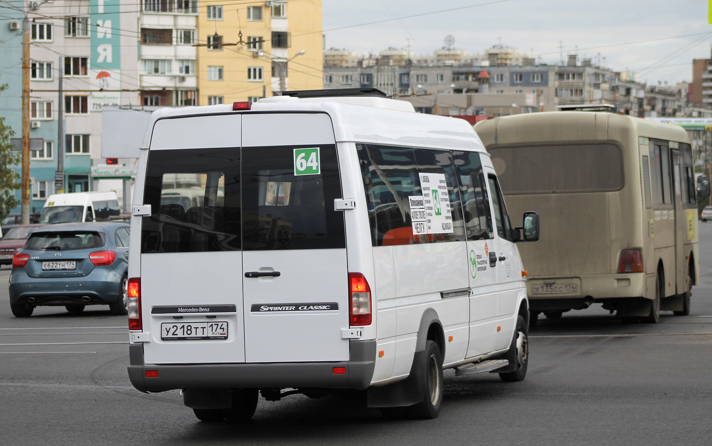 Челябинская область, Луидор-223237 (MB Sprinter Classic) № У 218 ТТ 174