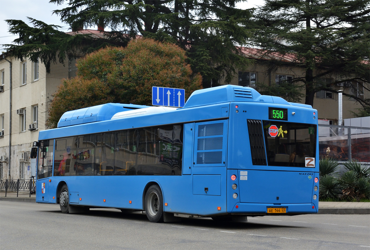 Kraj Krasnodarski, MAZ-203.C65 Nr АЕ 144 23