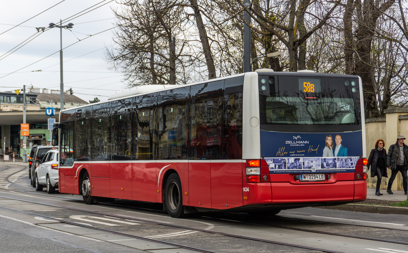 Австрия, MAN A21 Lion's City NL323 № 1434