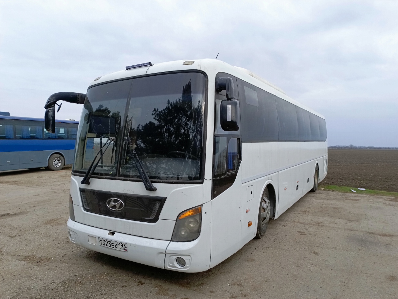 Краснодарский край, Hyundai Universe Space Luxury № Т 323 ЕХ 193