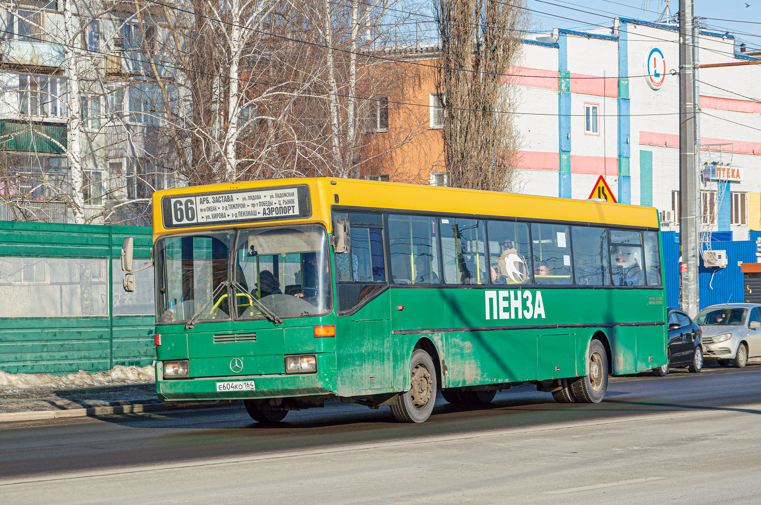 Penza region, Mercedes-Benz O405 # Е 604 КО 164