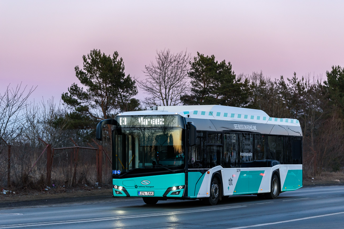 Эстония, Solaris Urbino IV 12 CNG № 3274