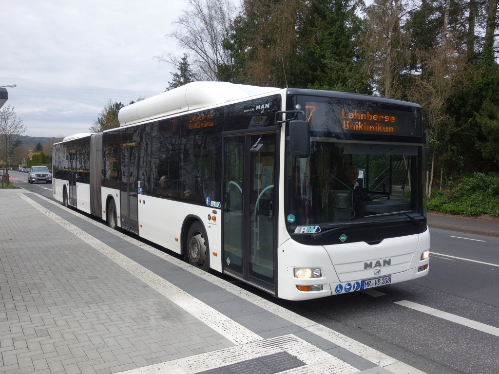 Гессен, MAN A23 Lion's City G NG313 CNG № 208