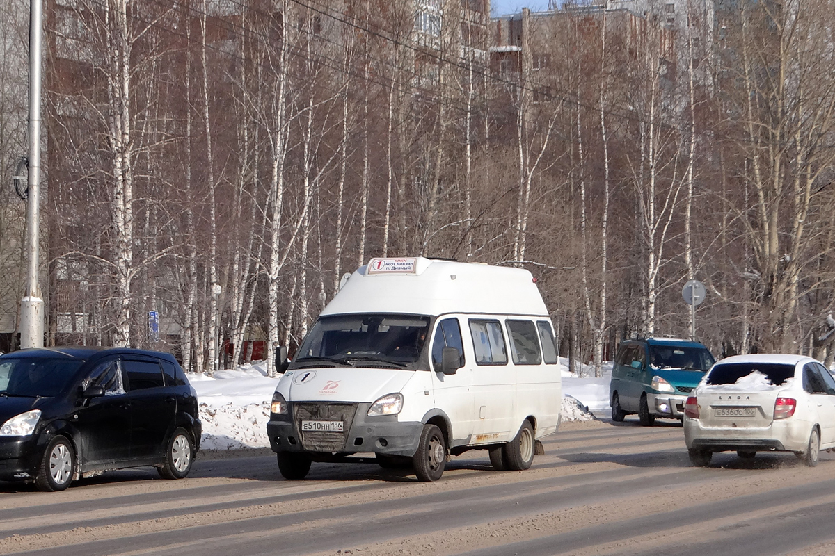 Khanty-Mansi AO, Luidor-225001 (GAZ-3221) č. Е 510 НН 186