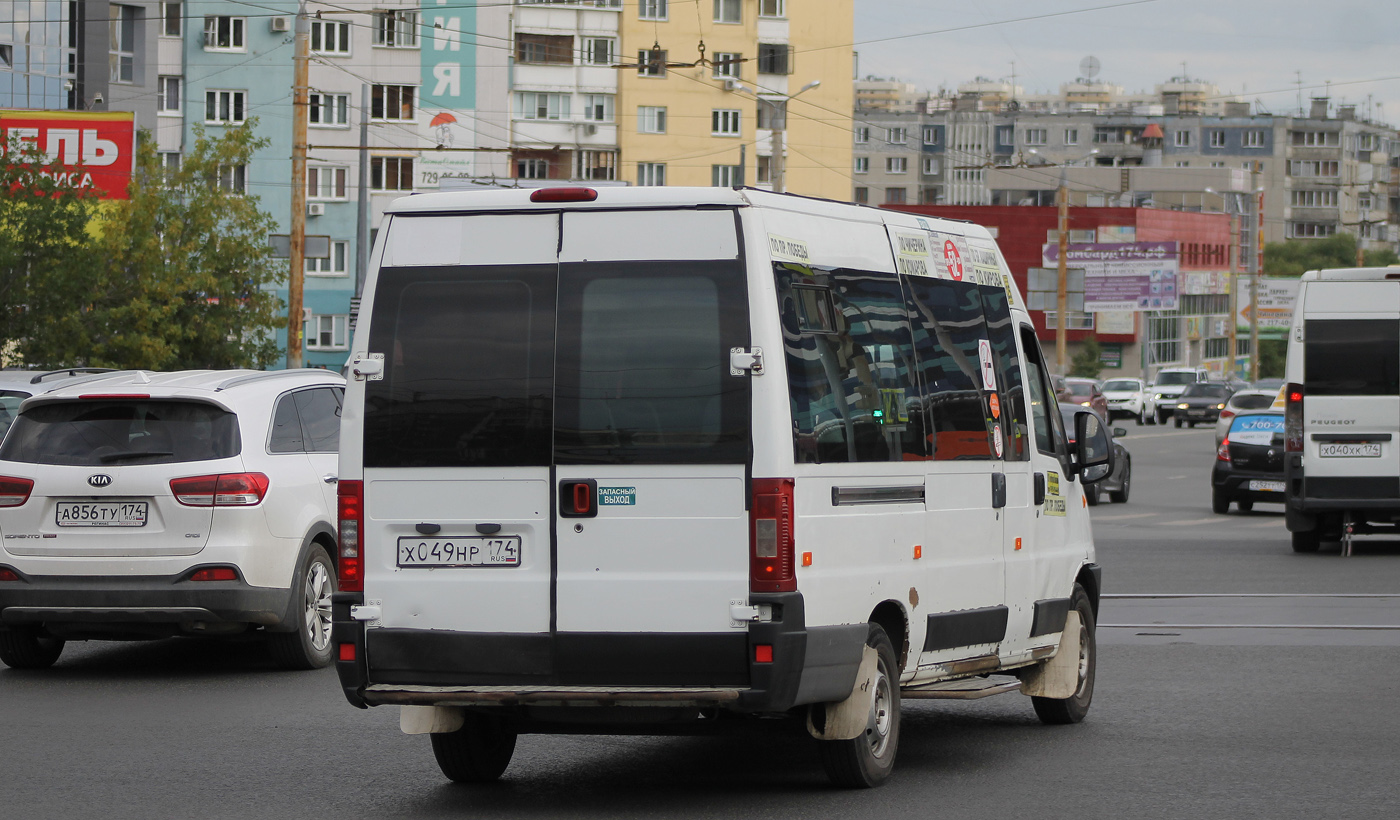 Челябинская область, FIAT Ducato 244 CSMMC-RLL, -RTL № Х 049 НР 174