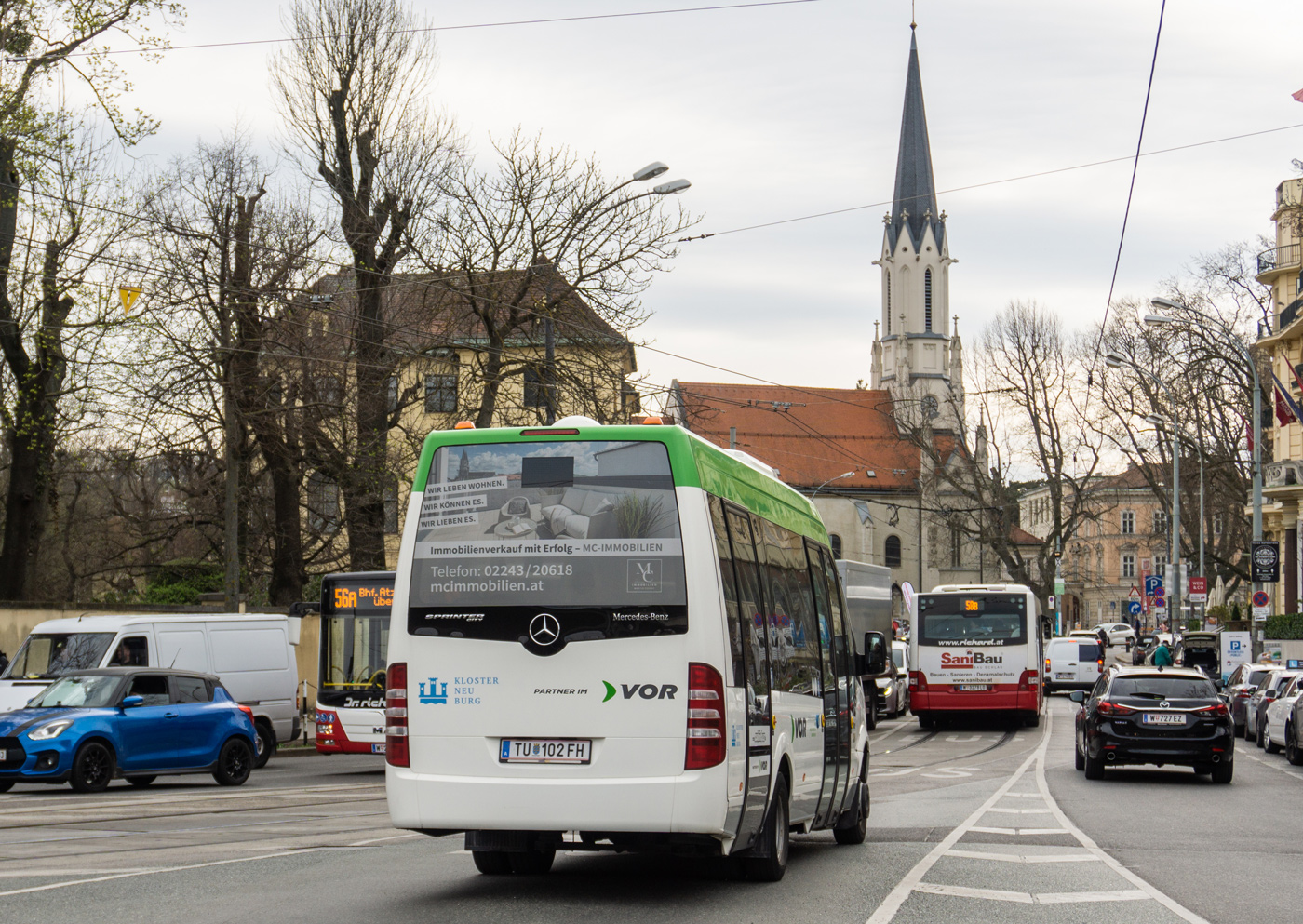 Австрия, Mercedes-Benz Sprinter City 65 № TU 102 FH