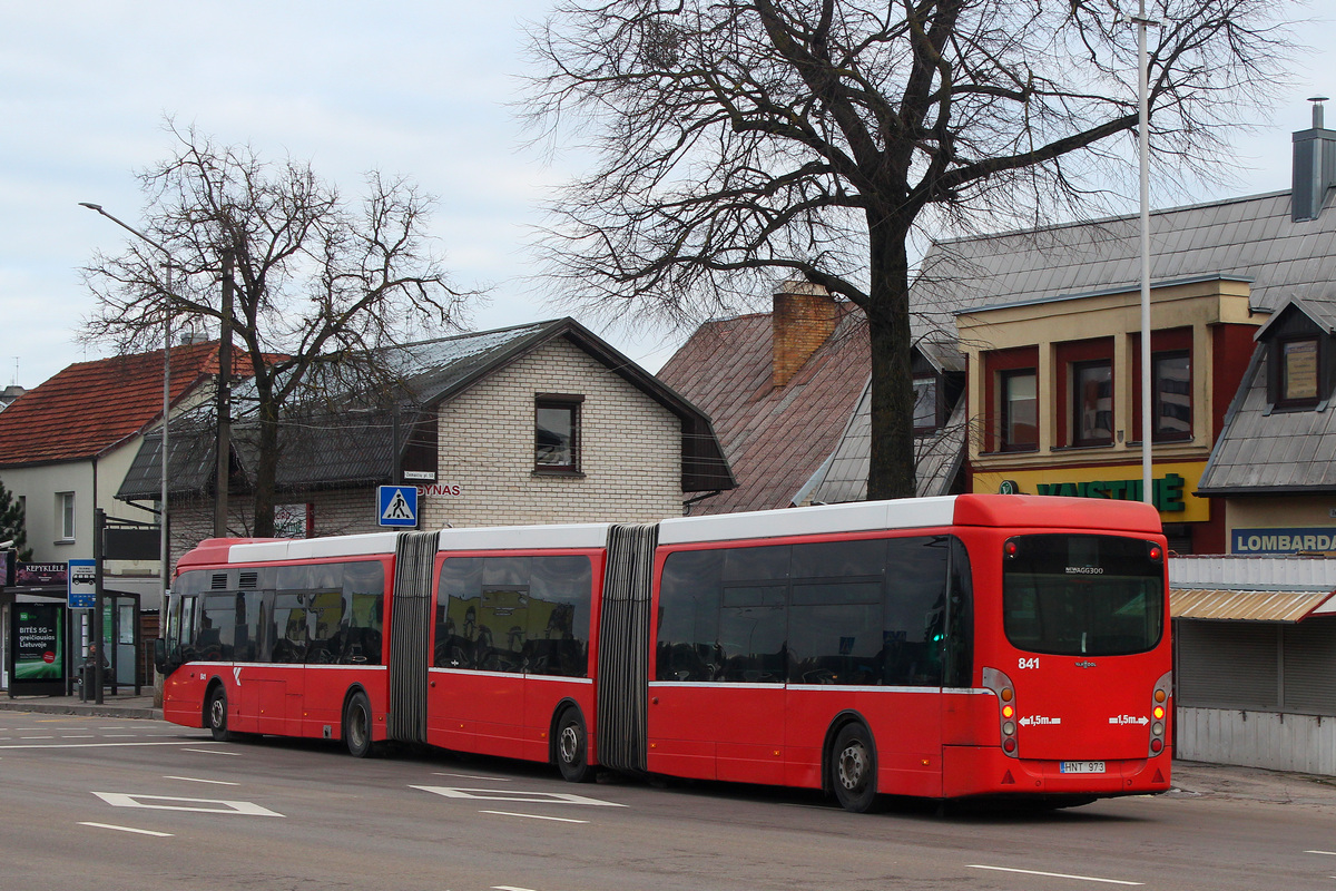 Литва, Van Hool New AGG300 № 841