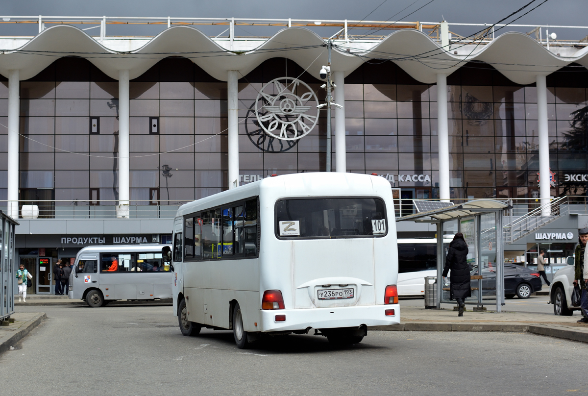 Краснодарский край, Hyundai County LWB C09 (ТагАЗ) № У 236 РО 193