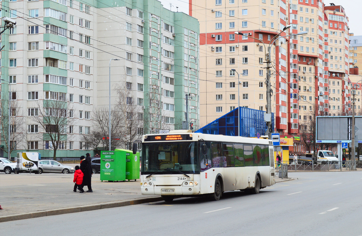 Санкт-Петербург, ЛиАЗ-5292.60 № 2144