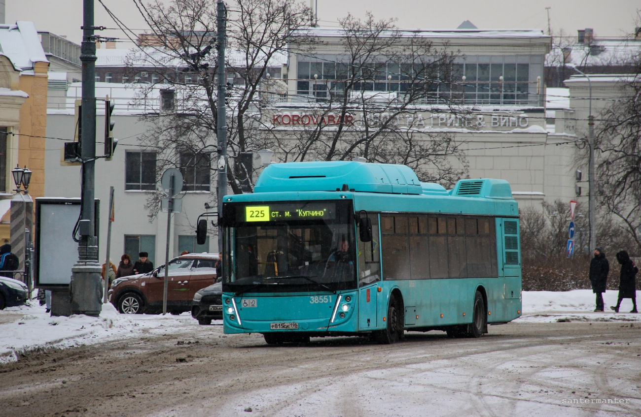 Санкт-Петербург, МАЗ-203.948 № 38551