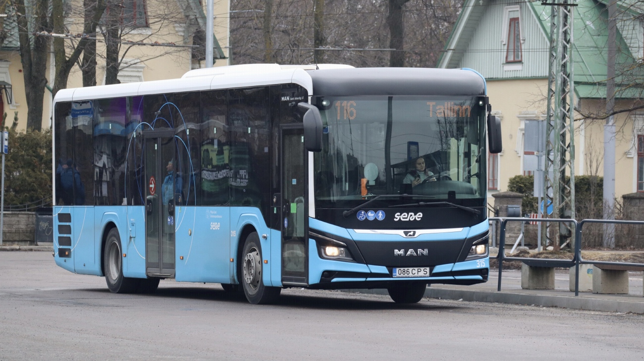 Эстония, MAN 42C Lion's Intercity LE 12 LEÜ280 № 315