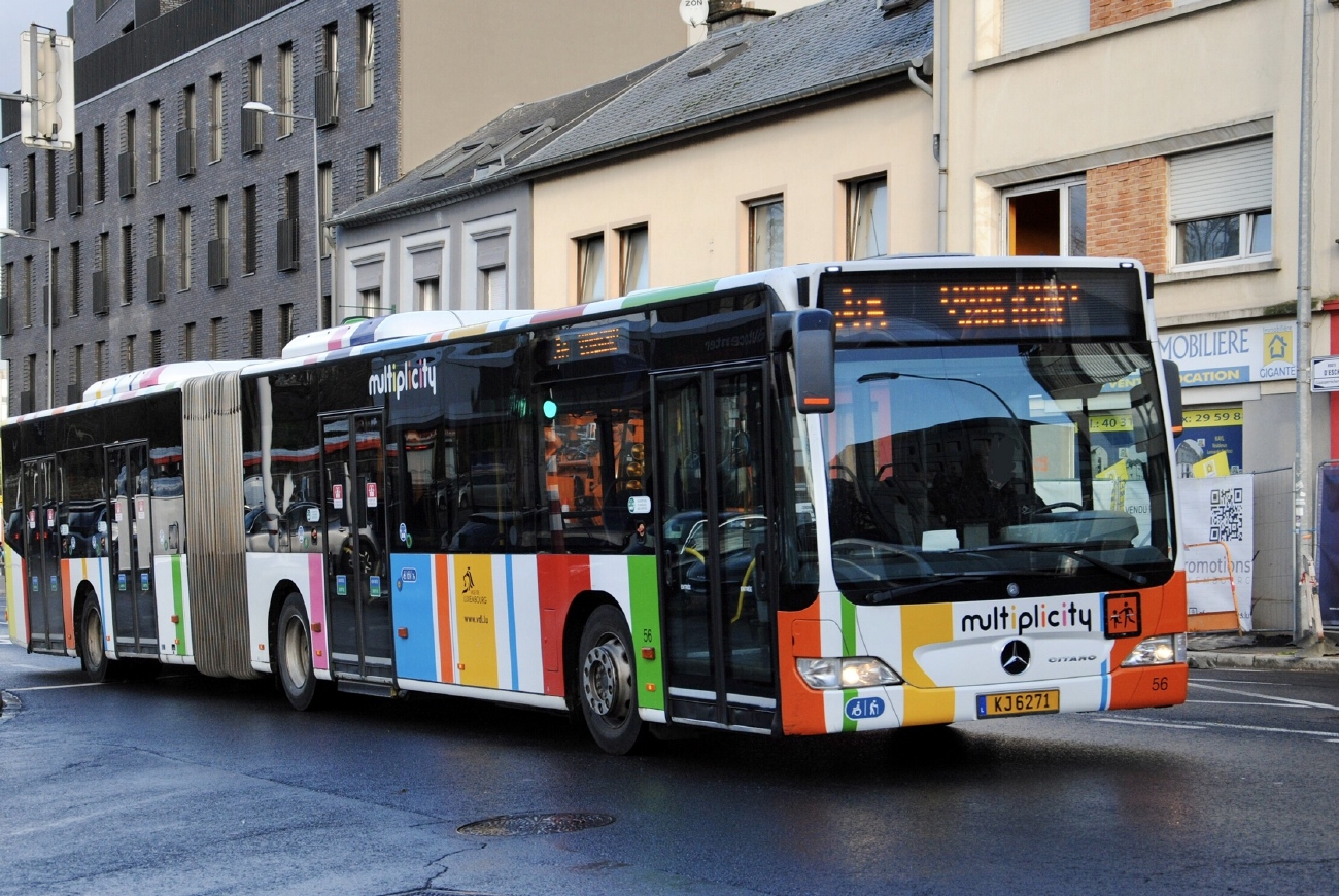 Люксембург, Mercedes-Benz O530G Citaro facelift G № 56