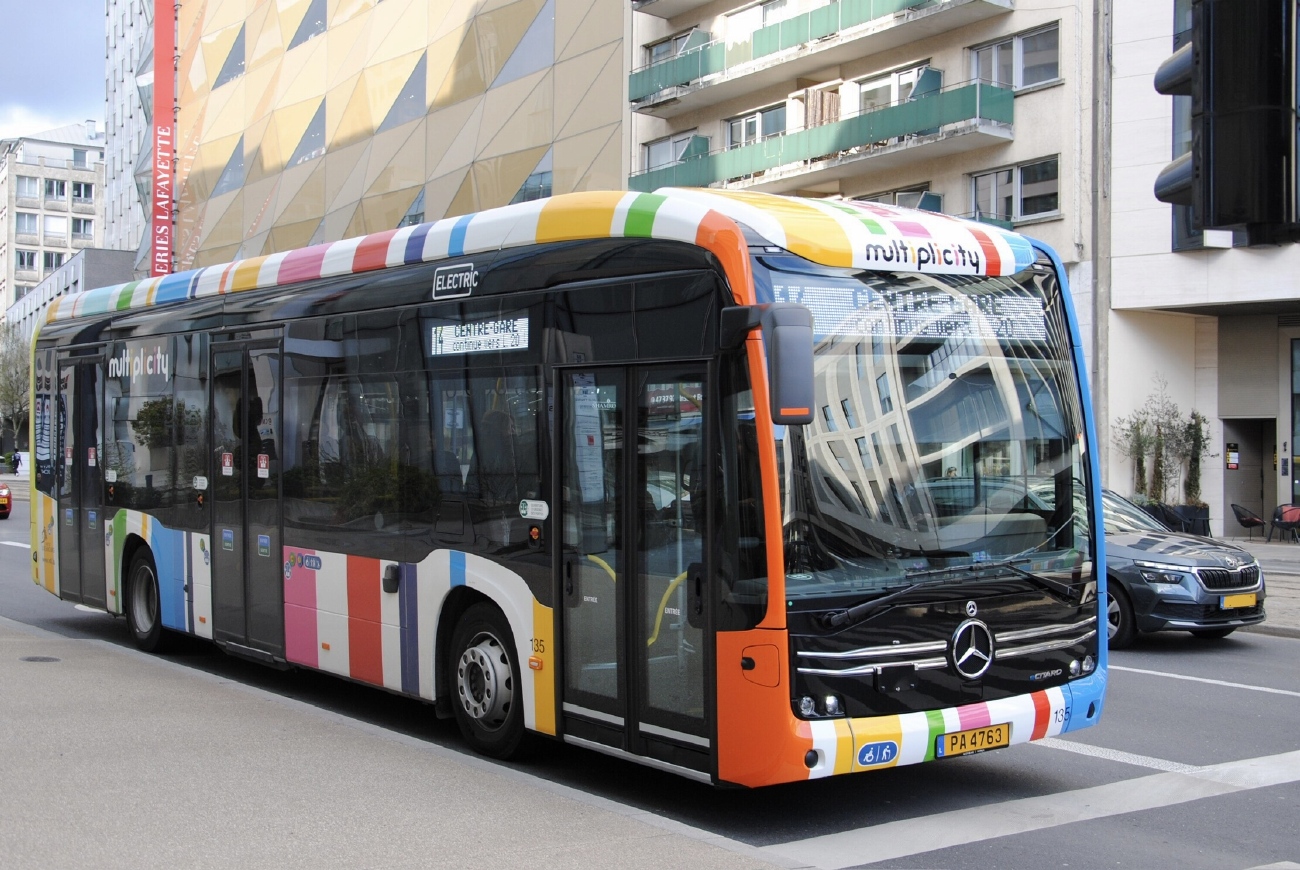 Люксембург, Mercedes-Benz eCitaro № 135