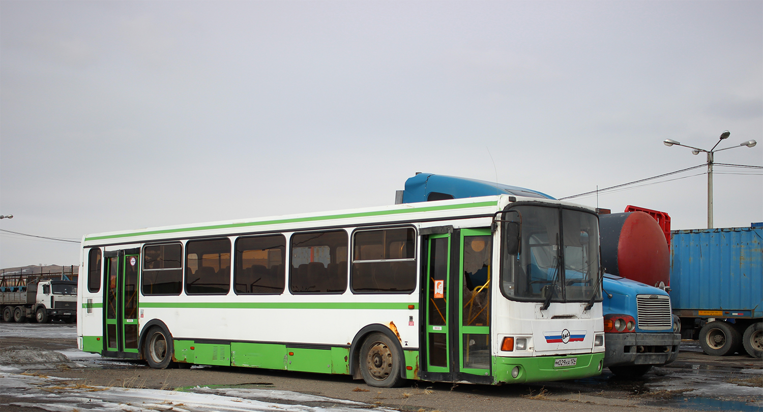 Krasnojarsko kraštas, LiAZ-5256.36-01 Nr. М 029 НА 124