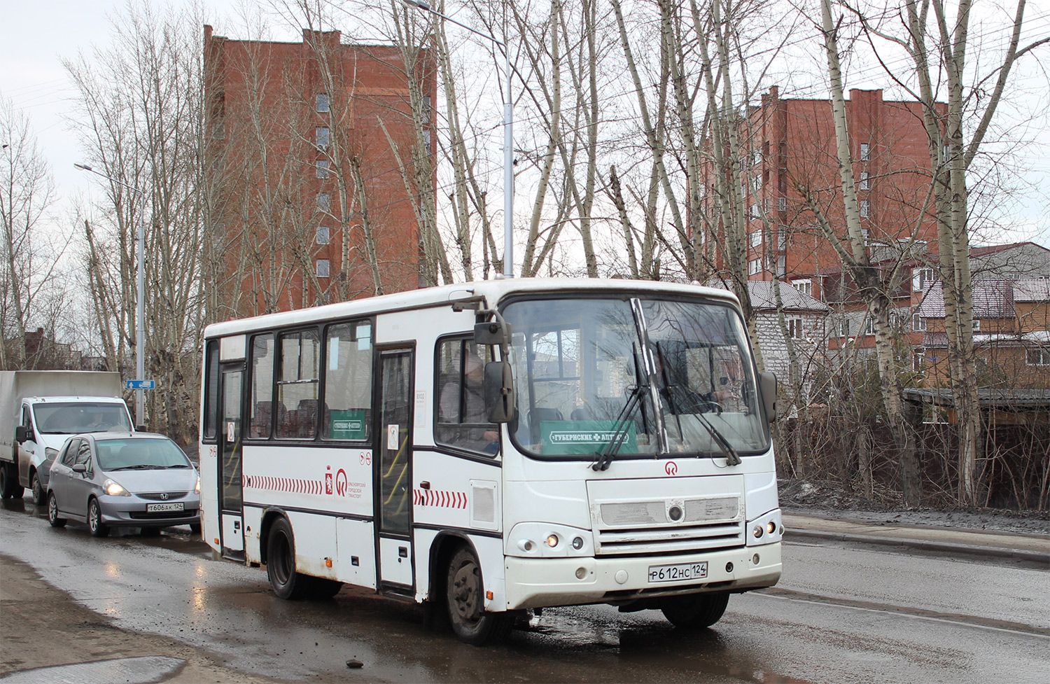 Красноярский край, ПАЗ-320402-05 № Р 612 НС 124