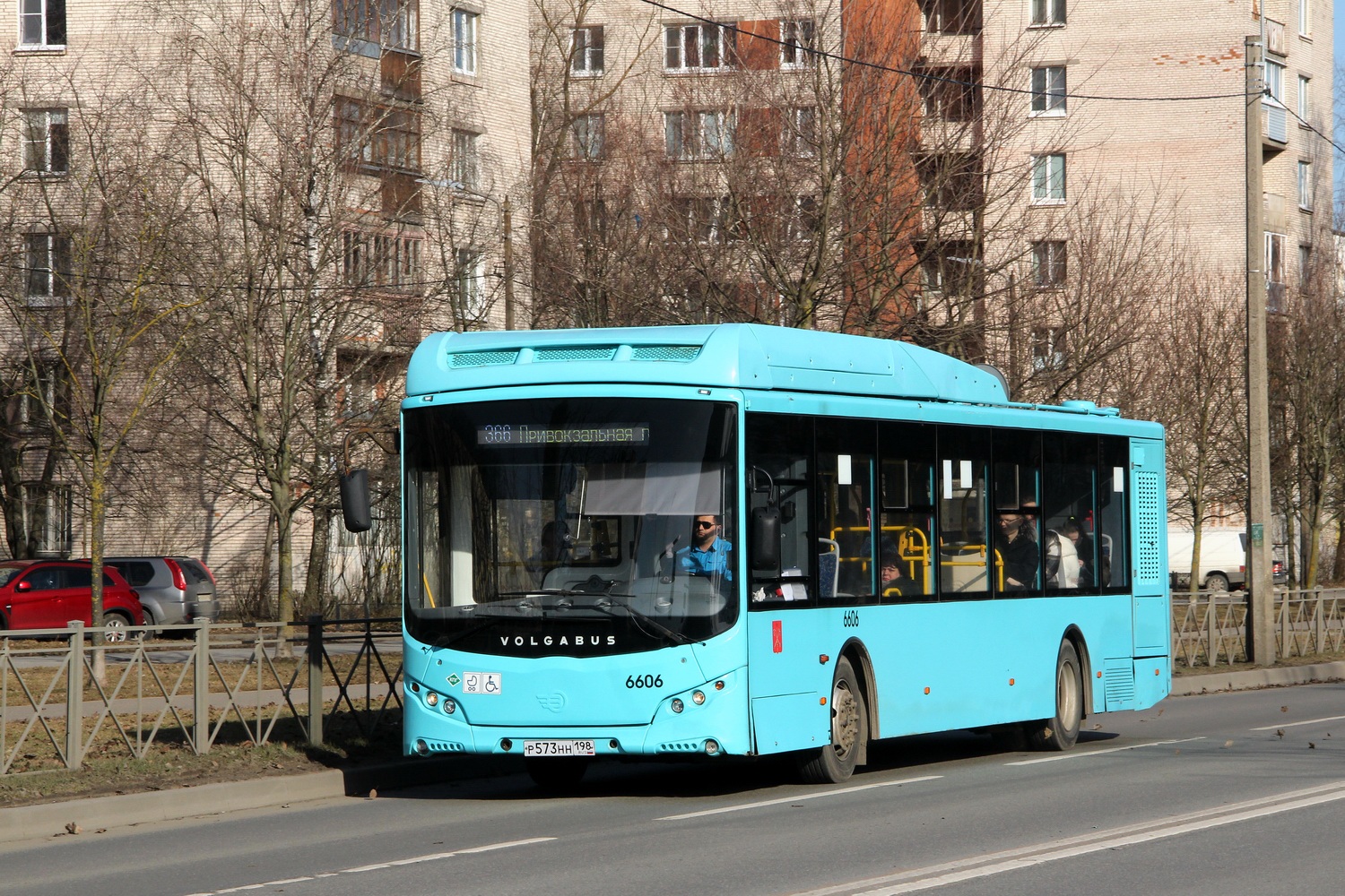 Санкт-Петербург, Volgabus-5270.G4 (CNG) № 6606