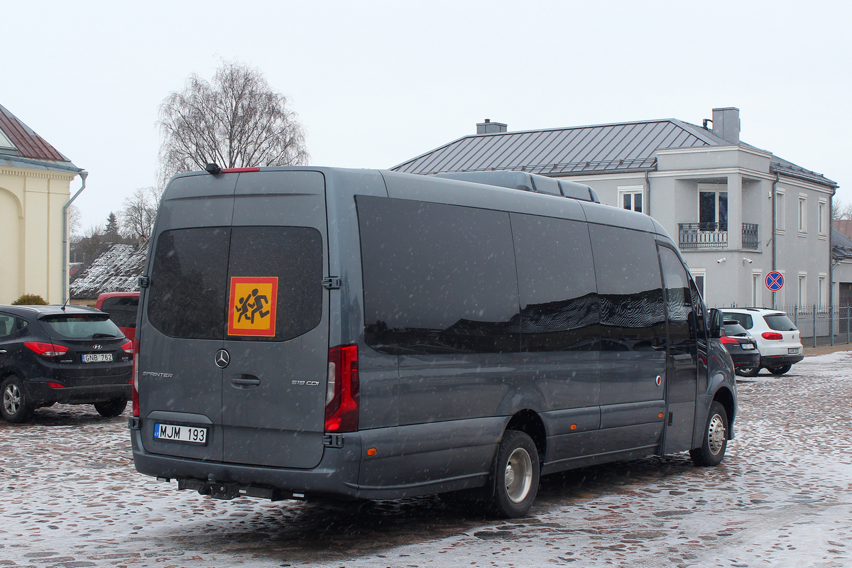 Литва, Mercedes-Benz Sprinter W907 519CDI № MJM 193