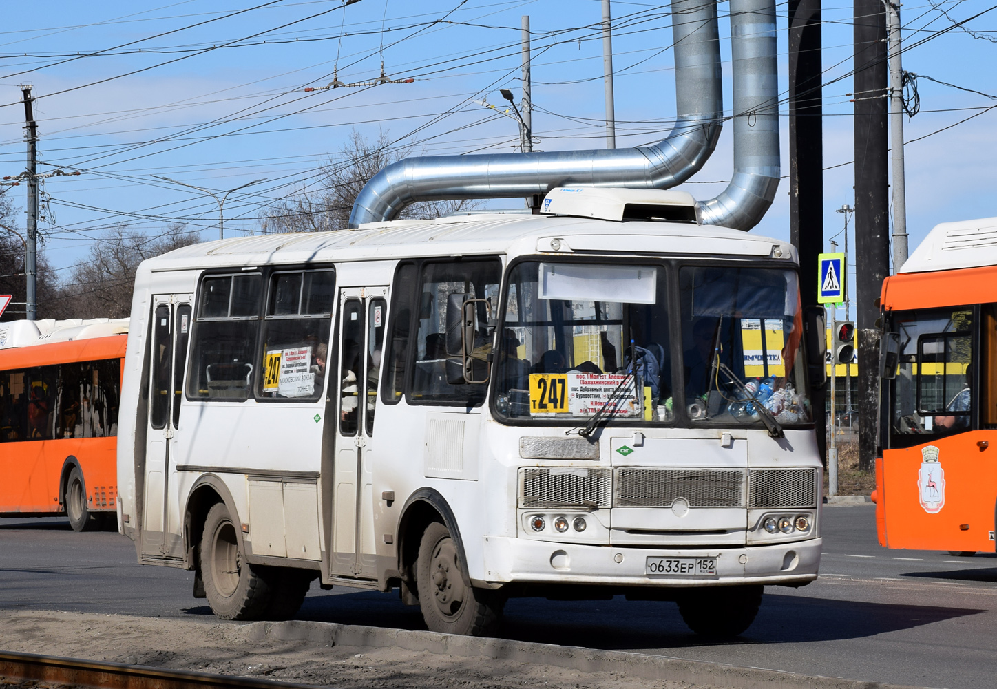 Нижегородская область, ПАЗ-32054 № О 633 ЕР 152