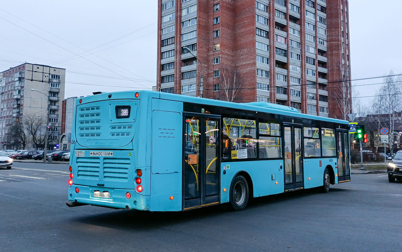Saint Petersburg, Volgabus-5270.G2 (LNG) # 6636