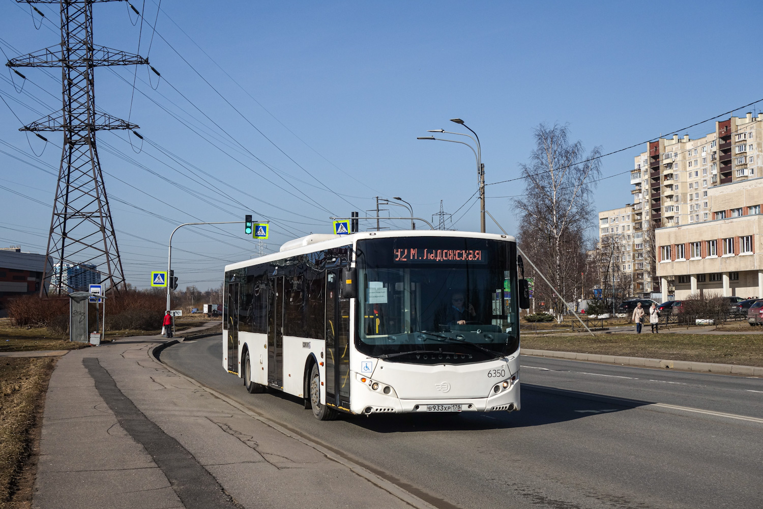 Санкт-Петербург, Volgabus-5270.00 № 6350