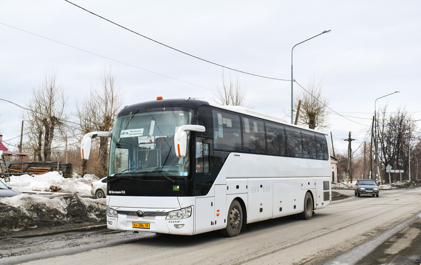 Свердловская область, Yutong ZK6122H9 № КН 286 66