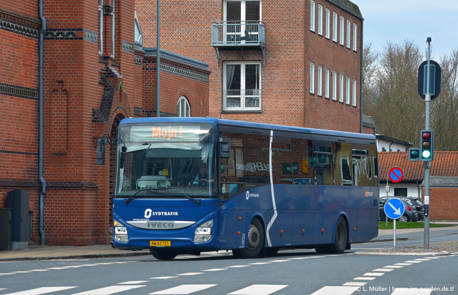 Дания, IVECO Crossway LINE 12M № 832