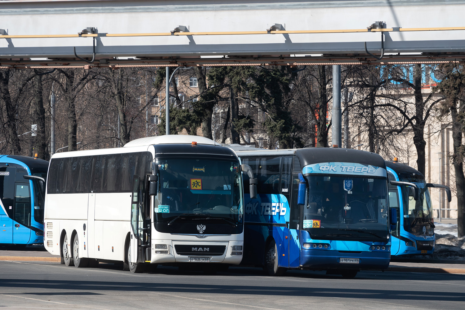 Тверская область, MAN R08 Lion's Coach L RHC444 L № Р 968 СМ 69