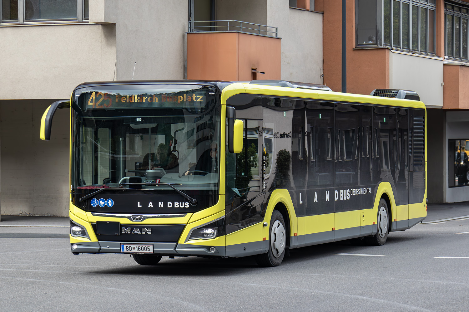 Австрия, MAN 12C Lion's City 12 NL360 EfficientHybrid № BD 16005