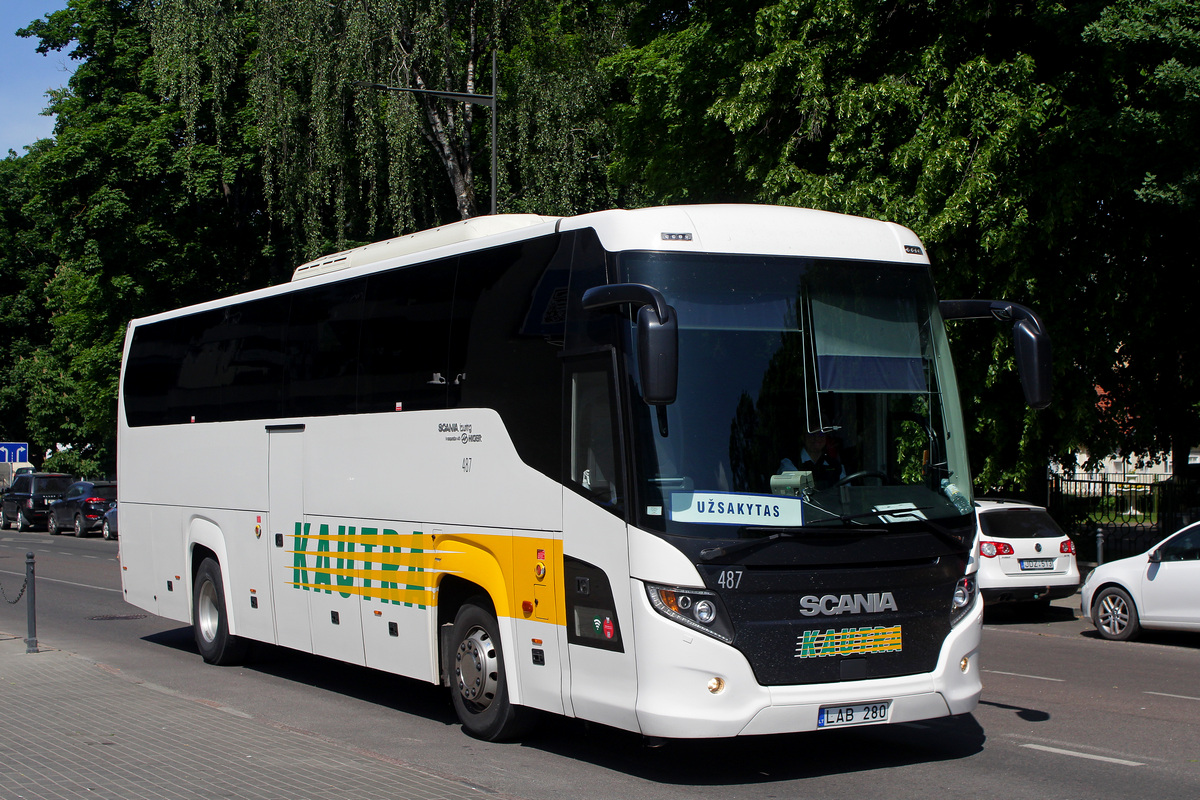 Литва, Scania Touring HD 12.0 № 487