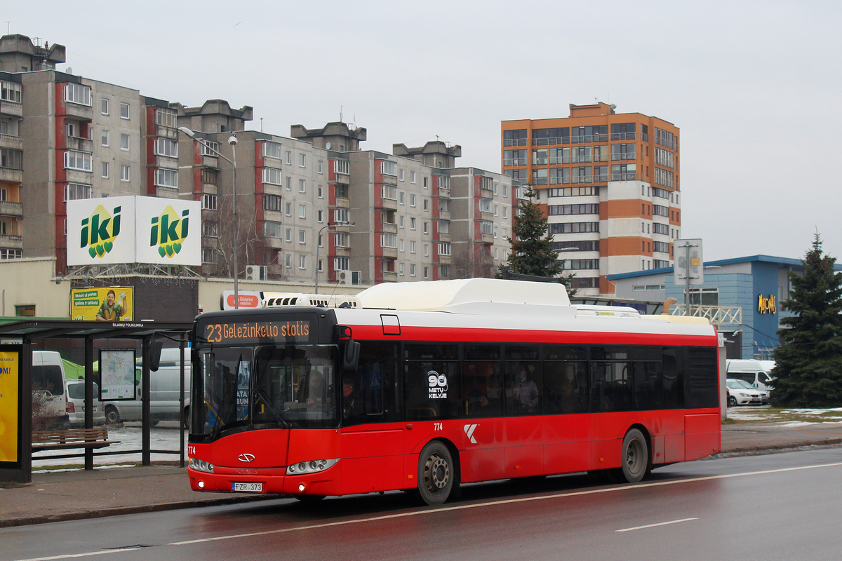 Литва, Solaris Urbino III 12 CNG № 774