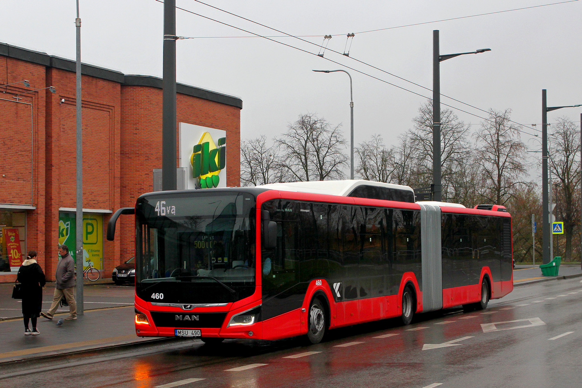Литва, MAN 18C Lion's City 18 G NG320 EfficientHybrid № 460