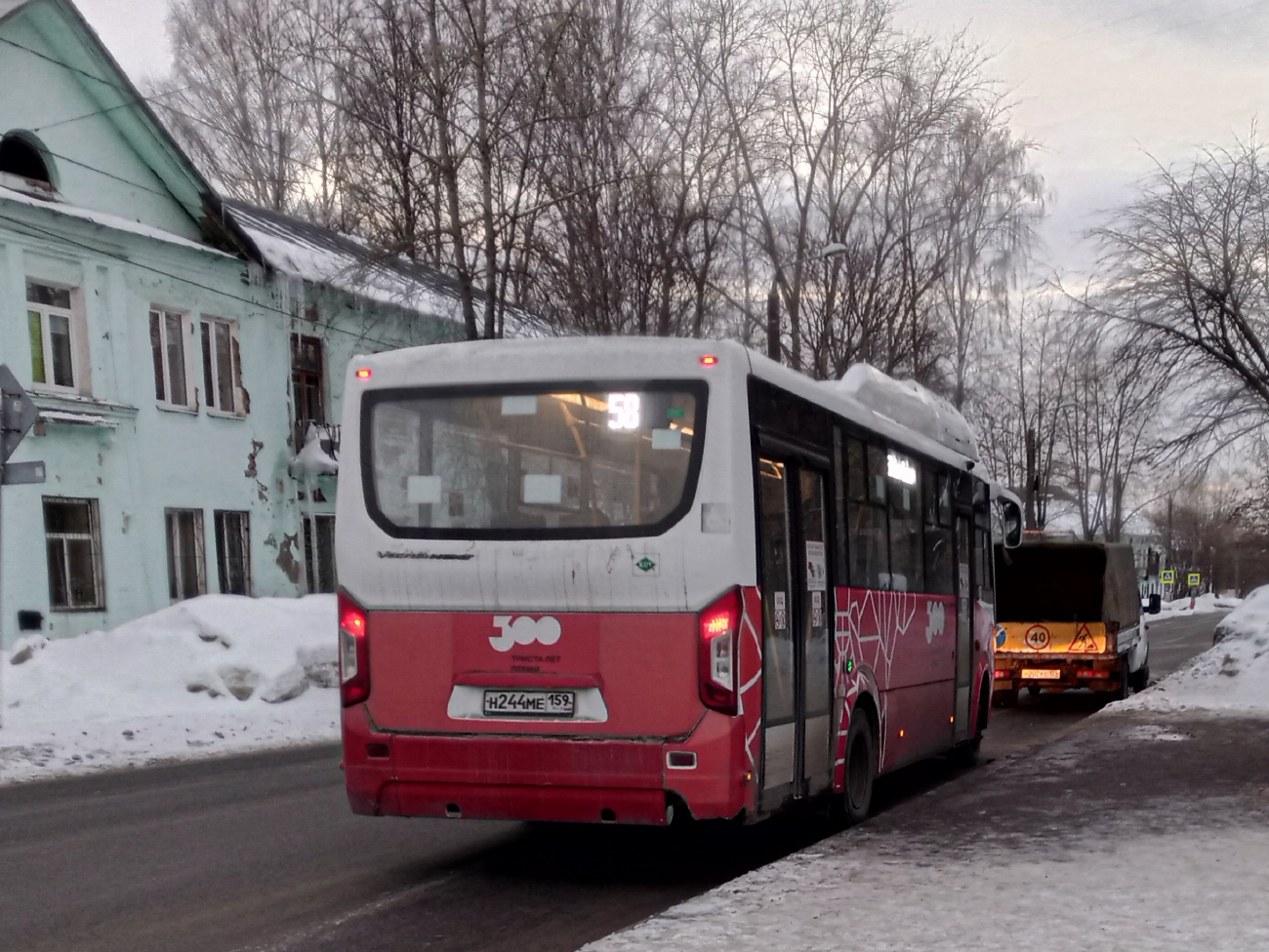 Пермский край, ПАЗ-320415-14 "Vector Next" № Н 244 МЕ 159